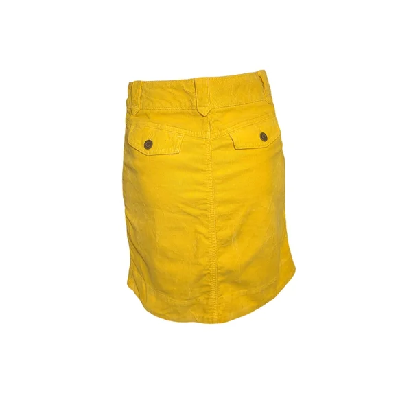 GAP 1969 XXS Pencil Skirt Yellow - Picture 2 of 7